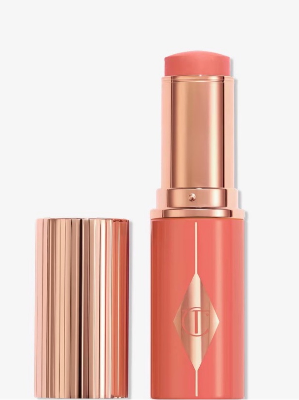 Charlotte Tilbury Cream Blush Stick — Peachy Glow